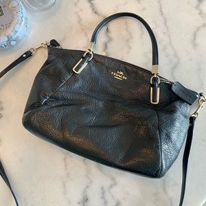 Coach Slouchy Pebble-leather Crossbody Bag